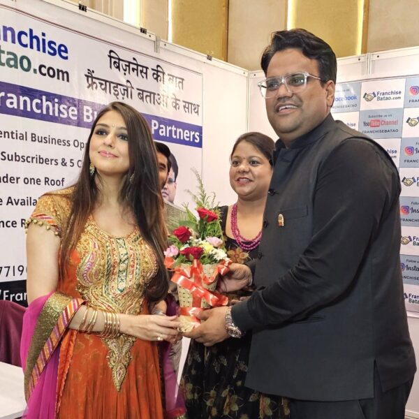 Actress Aarti Chabria as chief guest at Franchise Batao Allso Holistic Business Exhibition in Ahmedabad