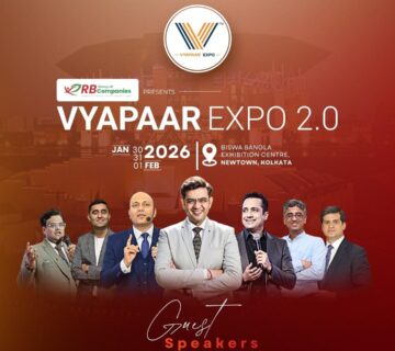 Ashish Kumar Agarwal at Vyapar Zone Expo Kolkata 360x320