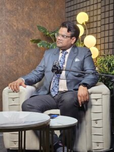 ashish k agarwal podcast studio