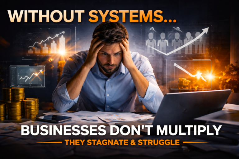 Without systems businesses dont multiply